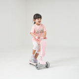 Ifam X2 Kick Board - Cream Pink