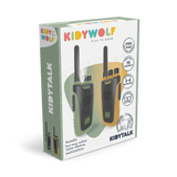 KidyWolf Kidy Talk Walkie Talkie - Green/Orange