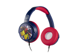 Marvel Spider-Man AUX Headphones With Stickers - Blue