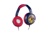 Marvel Spider-Man AUX Headphones With Stickers - Blue