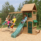 Kidkraft Windale Fort With Swing Playset