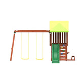 Kiddoro Mighty Jungle Swing Set