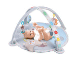 Konig Kids Baby Play Gym Mat with Music, Projection, Pillow & Toys