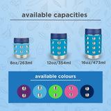 Lunchbots Thermal Dots Food Jar 12oz (350ml) - Aqua