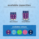 Lunchbots Thermal Dots Food Jar 12oz (350ml) - Purple