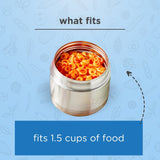 Lunchbots Wide Thermal Food Jar 12oz (350ml) - Pink