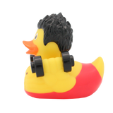 Lilalu Bath Toy Bodybuilder Duck - Red & Yellow