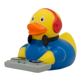 Lilalu Bath Toy Dj Duck - Blue & Yellow