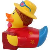 Lilalu Bath Toy Holiday Male Duck - Red