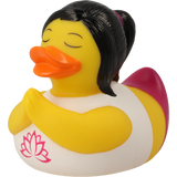 Lilalu Bath Toy Yoga Duck- White & Yellow