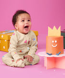 ergoPouch Layers Long Sleeve 1.0 TOG - Birthday Blobs