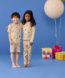ergoPouch 2 Piece Set Long Sleeve 1.0 TOG - Birthday Blobs