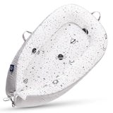 Little Story Soft Breathable Fiberfill Newborn Lounger Bed - Galaxy