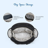 Little Story Nova Tote with Pacifier Pod - Black