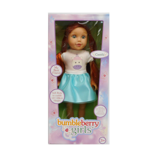 Lotus Dolls Bumbleberry - Miss Cassidy 15" - Soft Bodied Doll - Laadlee