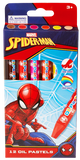 Marvel Spiderman Oil Pastels 12Pcs