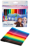 Disney Frozen Capfix Connectible Fibre Markers 12Pcs