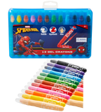 Marvel Spiderman Gel Crayons 12Pcs
