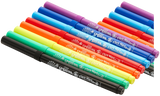 Marvel Spiderman Primary Colour Fibre Markers Multicolor 8pcs