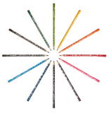 Marvel Spiderman Colour Pencils Triangular 12Pcs