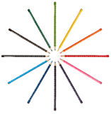 Disney Frozen Colour Pencils Triangular 12Pcs