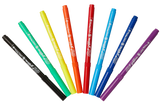 Marvel Spiderman Primary Colour Fibre Markers Multicolor 8pcs
