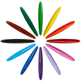 Disney Frozen Plastic Crayons Triangular 12Pcs