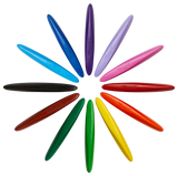 Marvel Spiderman Plastic Crayons Triangular 12Pcs