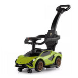 Lamborghini 3-In-1 Ride On Push Car - Green