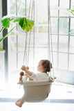 Larisa & Pumpkin Baby Swing - Ivory