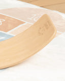 Larisa & Pumpkin 100% Natural Wooden Balance Board - Light Grey