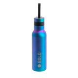 Lassig Double Walled Stainless Steel Bottle 500 ml - Bold Blue / Purple