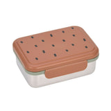 Lassig Stainless Steel Lunchbox - Happy Prints Caramel