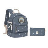 Lassig Mini Backpack - Happy Prints Midnight Blue