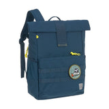 Lassig Medium Rolltop Backpack - Navy