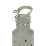 Lassig Stainless Steel Bottle 500ml - Happy Prints Light Olive