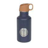 Lassig Stainless Steel Bottle 500ml - Little Gang Smile Navy