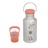 Lassig Stainless Steel Bottle 500ml - Nature