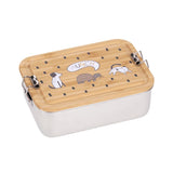 Lassig Stainless Steel Lunchbox - Bamboo Happy Prints