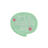 Lassig Textile Woven Sticker Stick-on - Unicorn