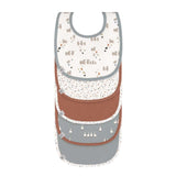 Lassig Value Pack Bib 5 pcs - Assorted Tiny Farmer Sheep Blue