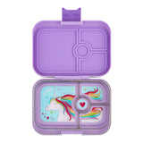 Yumbox Panino 4 Compartments Lunch Box - Lavande Purple Unicorn