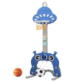 Little Angel Kids Basketball, Football And Golf Playset - Blue
