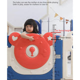 Little Angel Baby Playpen Toddler Play Yard With Hoop 14Pcs - Blue