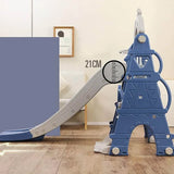 Little Angel Kids Slide And Swing 3-In-1 Activity Playset - Blue