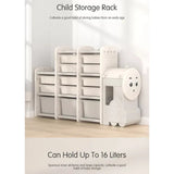Little Angel Toys Organizers & Multi Storage Rack - Grey