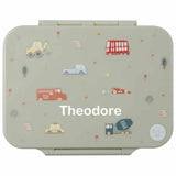 Little IA Transport Bento Box 4 Compartments - Green