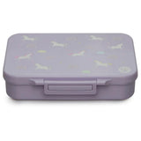 Little IA Unicorn Bento Box 4 Compartments - Purple