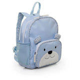 Little IA My First Teddy Backpack - Pastel Blue