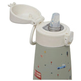 Little IA Transport Stainless Steel Water Bottle 350ML - Green